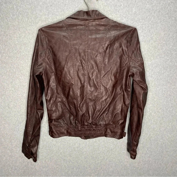 Kut from the Kloth Dean Vegan Faux Leather Moto Jacket - Picture 6 of 8